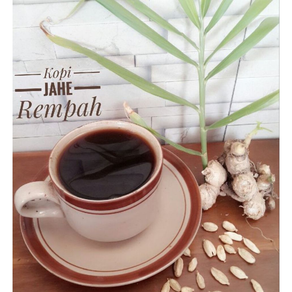 

bubuk kopi rasa jahe