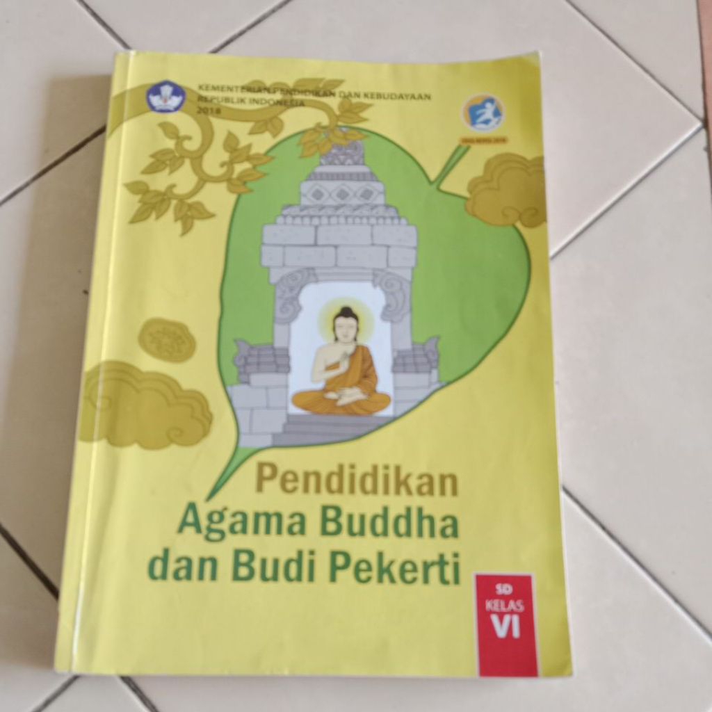 Buku Pendidikan Agama Buddha dan Budi Pekerti kelas 6 SD