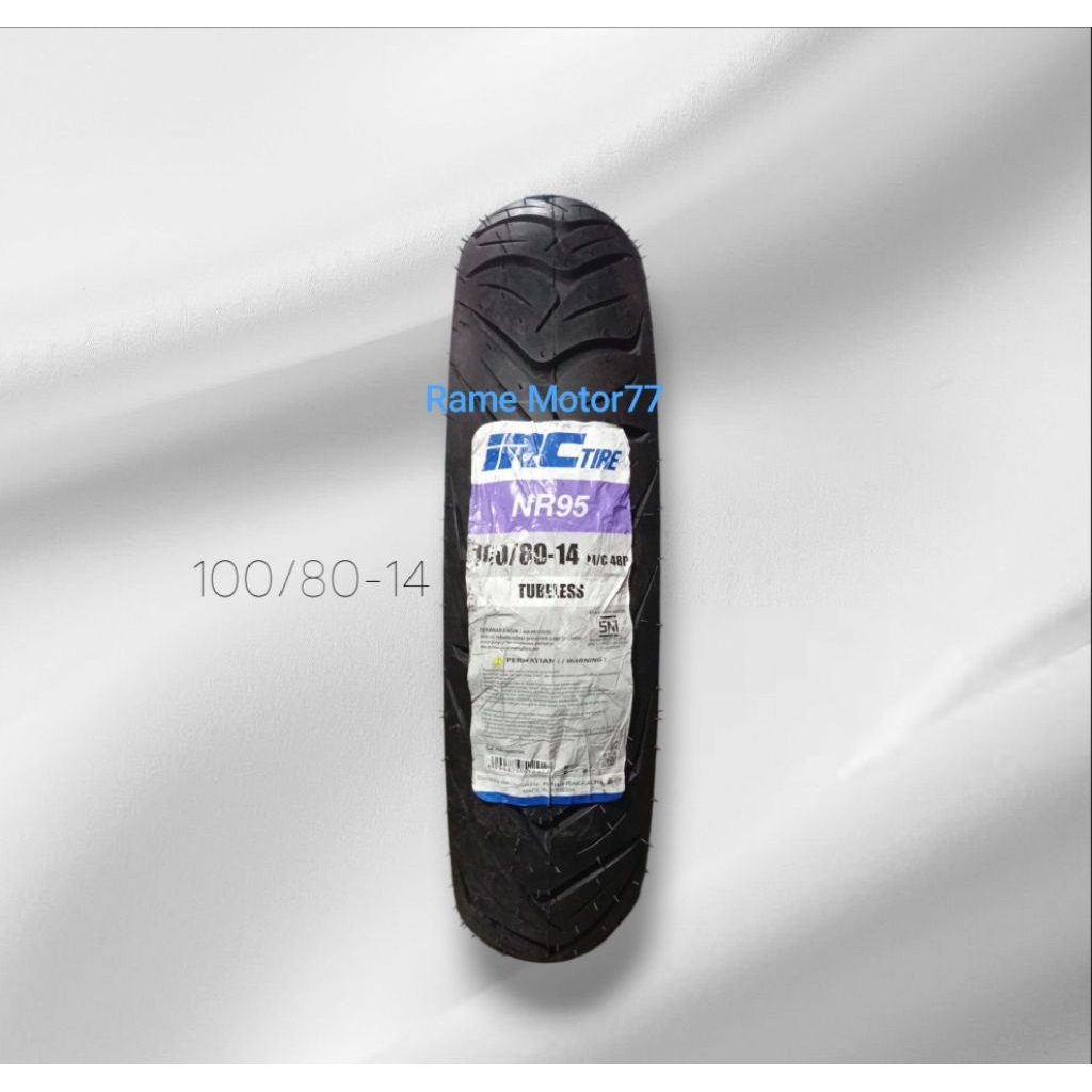 Ban luar 100/80-14 NR95 tubeless IRC