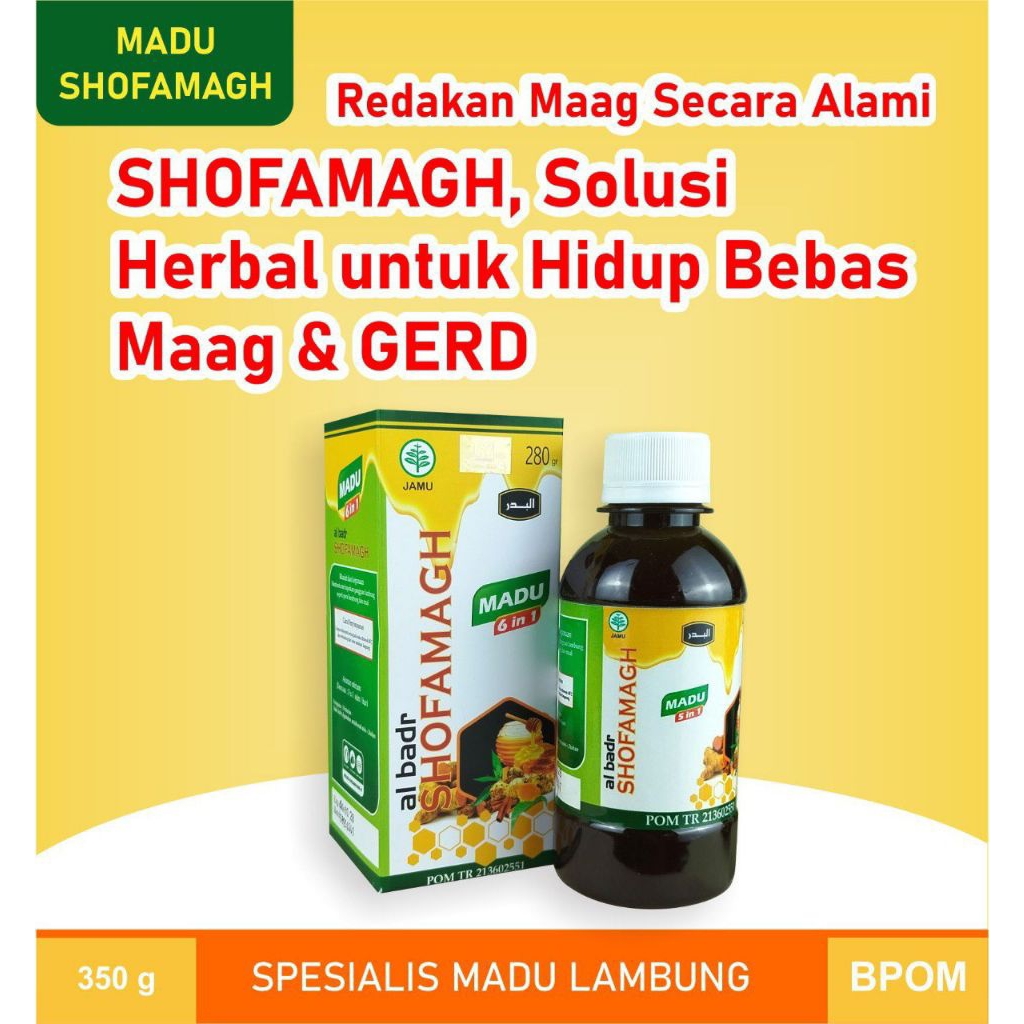 

Madu Lambung Shofamagh Al badr 280 gr