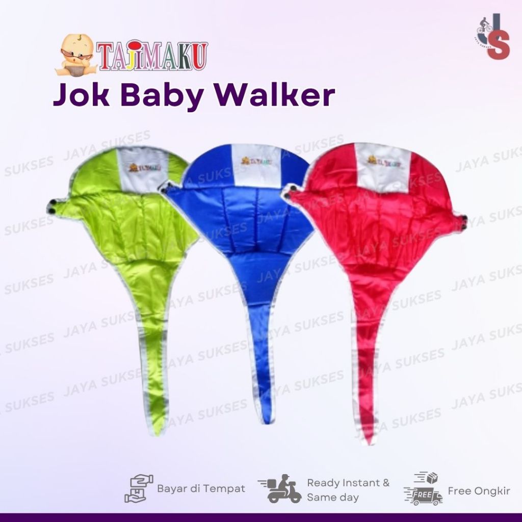 Ready Makassar Jok/Dudukan Baby Walker Bulat TAJIMAKU