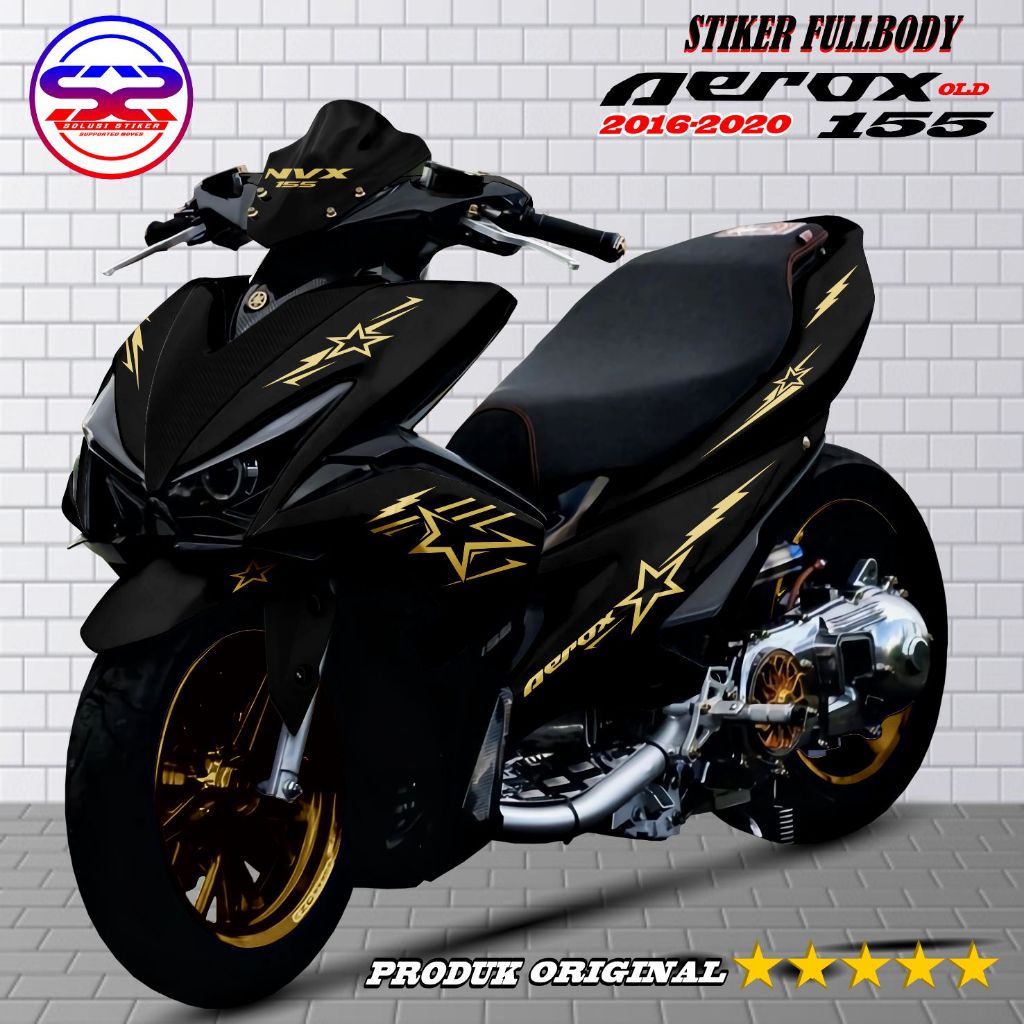 Stiker Decal Aerox Old Fullbody Decal Motor Aerox 155 Old Fullbody Variasi 006 / Decal Aerox Old Ful