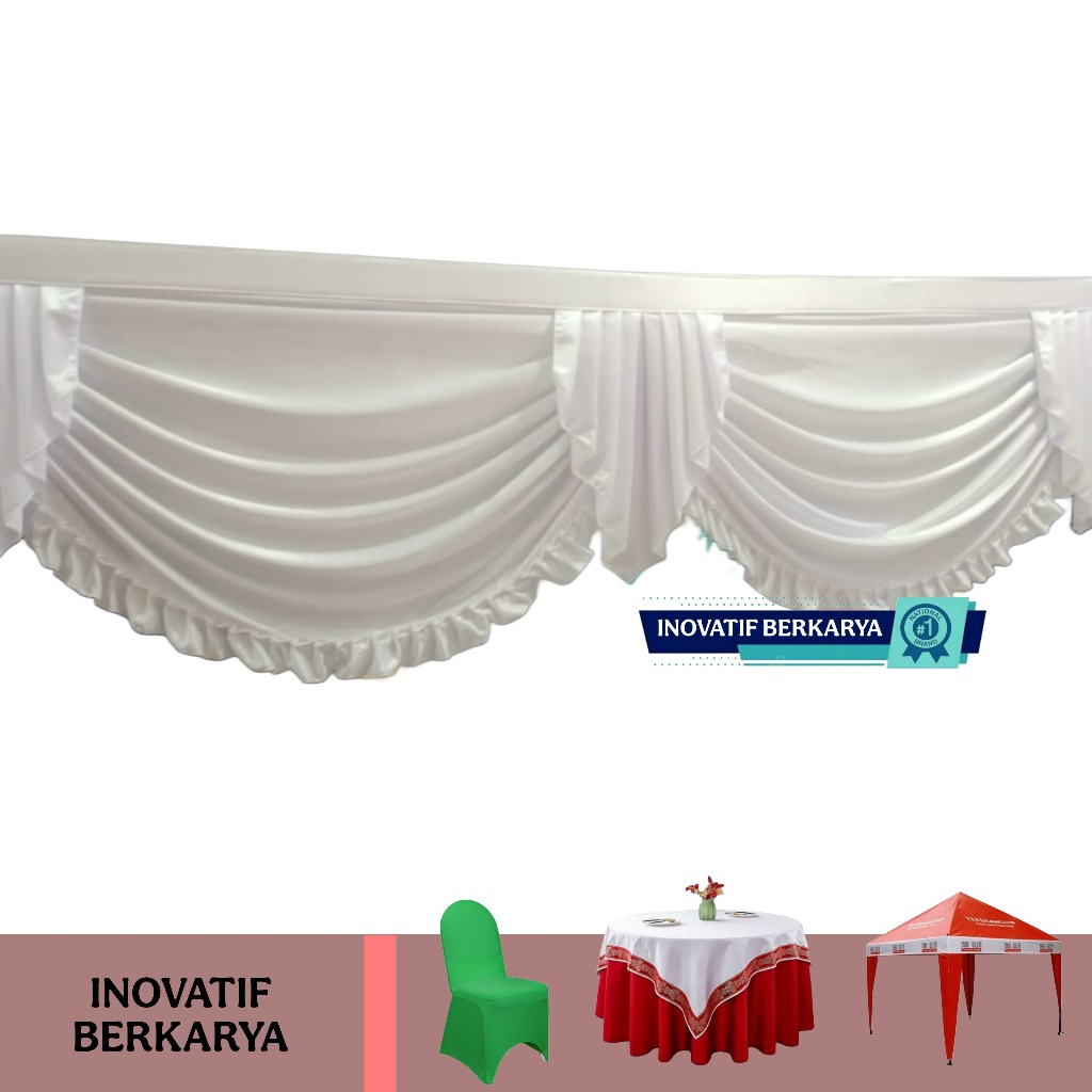 Rumbai tenda pesta/terop pinggiran tenda