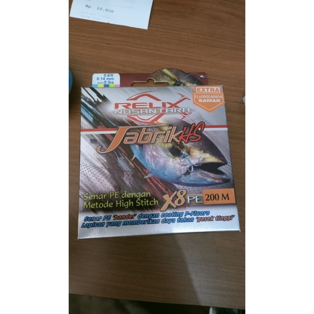 Senar PE Relix Jabrik 200m 0.6