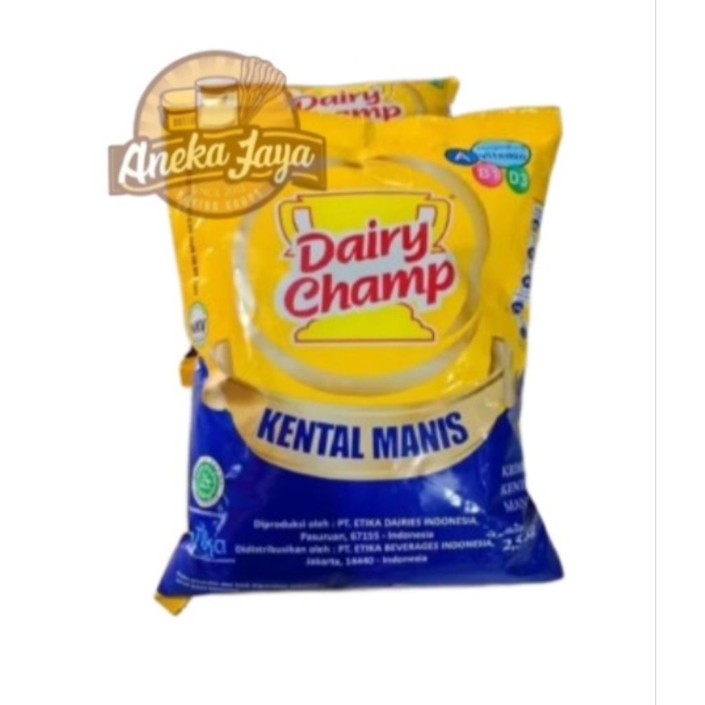 

DAIRY CHAMP SUSU KENTAL MANIS 2,5 KG