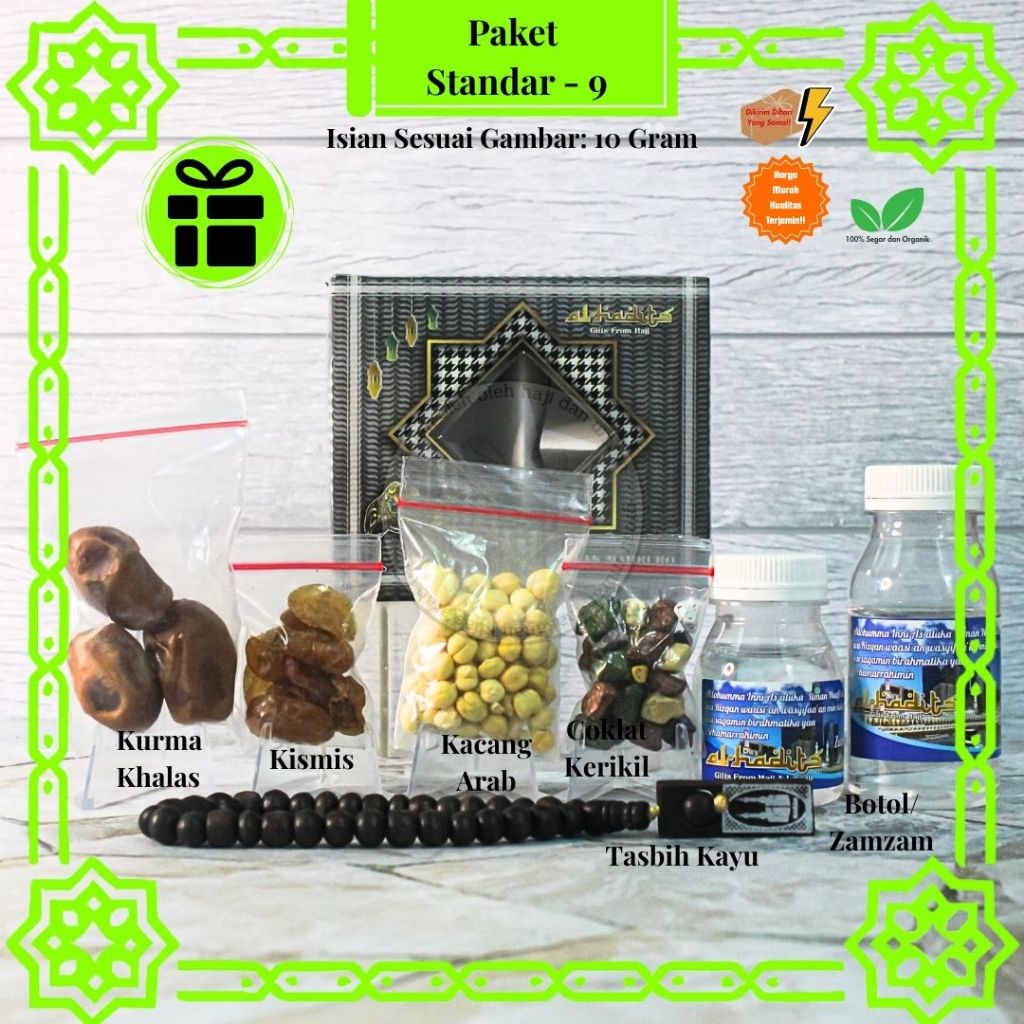 

Hampers Oleh Oleh Haji dan Umroh Paket Dus Mini Coklat Kerikil 10gr