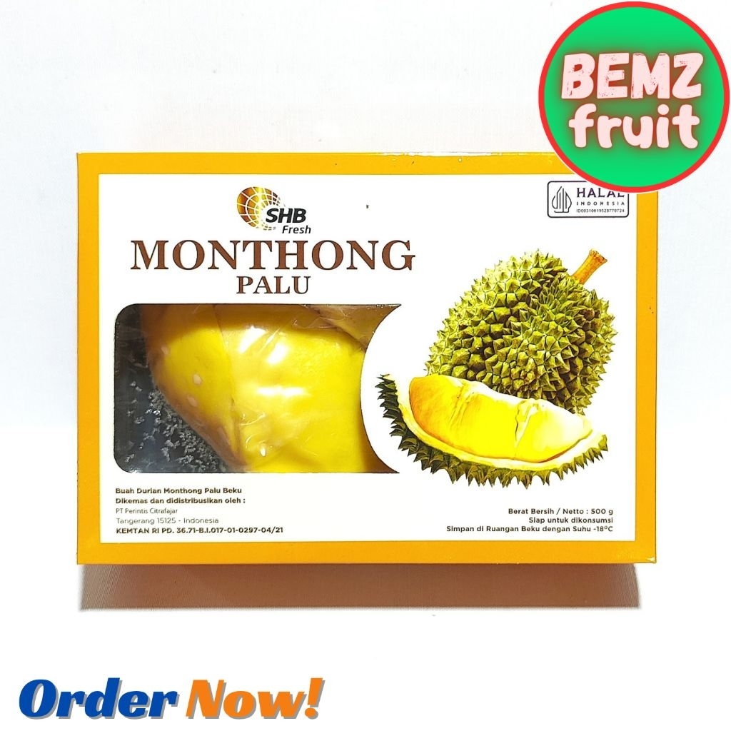 

Durian Monthong Palu Frozen Premium Quality Harga per Box
