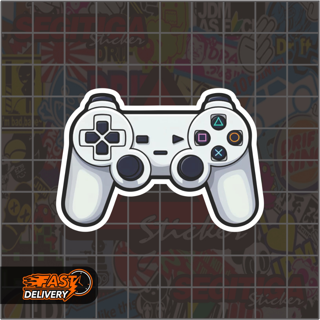 

Sticker Joystick Ukuran 6.5 x 4.5 Cm