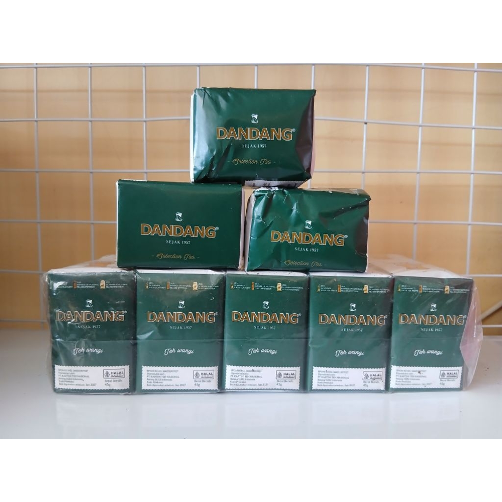

Teh Dandang selection(hijau tua) 40 gram 1 pak/pres