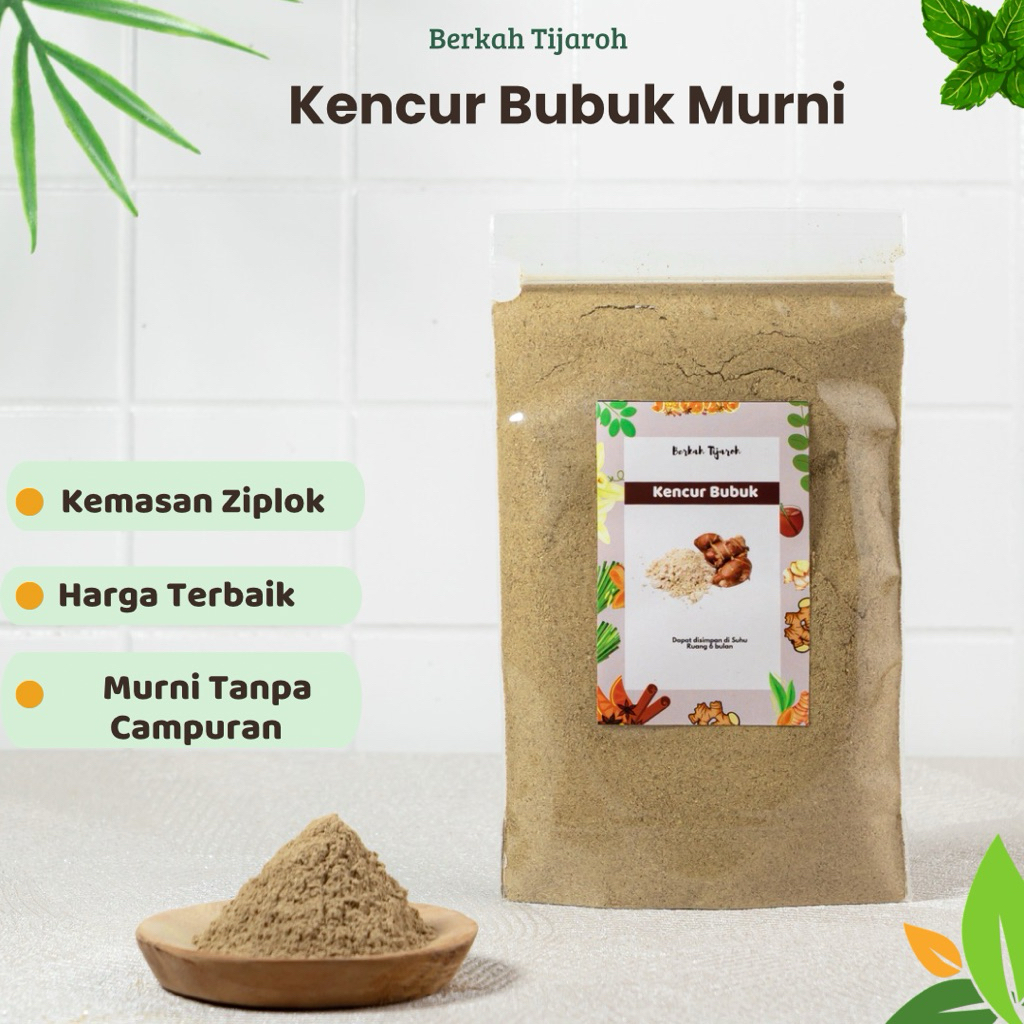

Bubuk Kencur Asli Grade A Original Tanpa Campuran