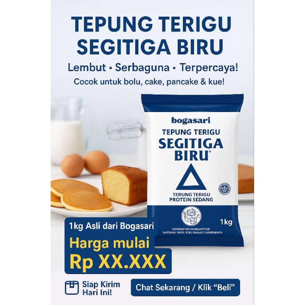 

Tepung terigu segitiga biru