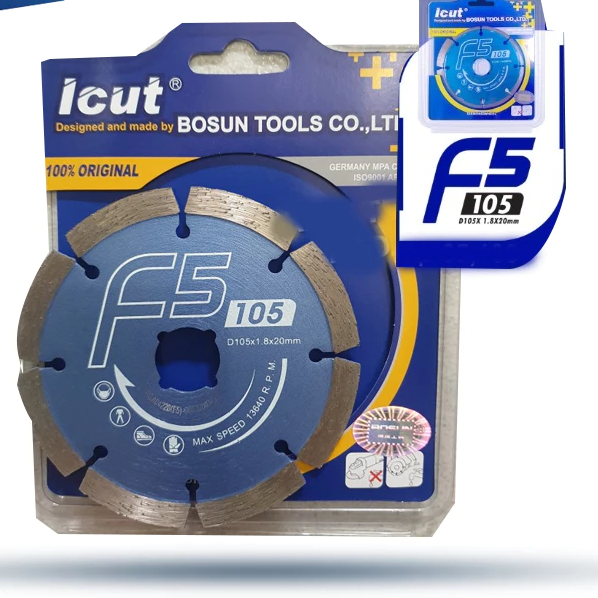 Bosun Mata Gerinda/Diamond Wheel ICUT BOSUN F5 MATA POTONG GRANIT KERAMIK TEMBOK BETON