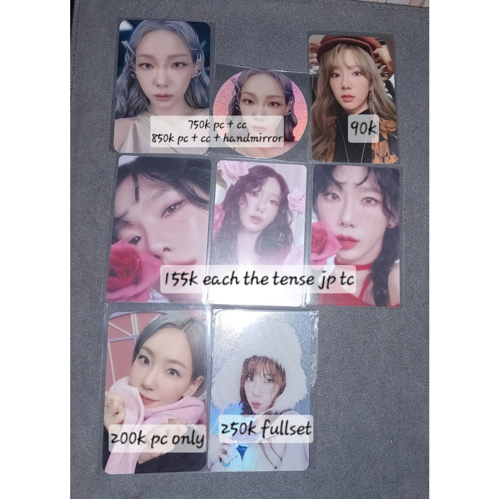 [READY]pc photocard official snsd girls generation taeyeon 2023  keyring emblem smcu purpose antique