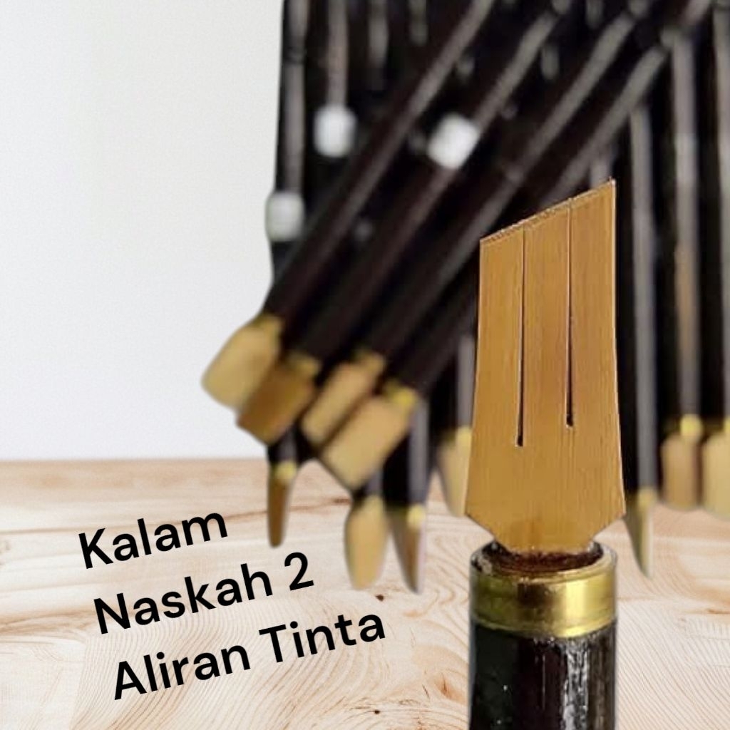 

Kalam Naskah 2 Aliran Tinta ,Pena Kaligrafi Naskah