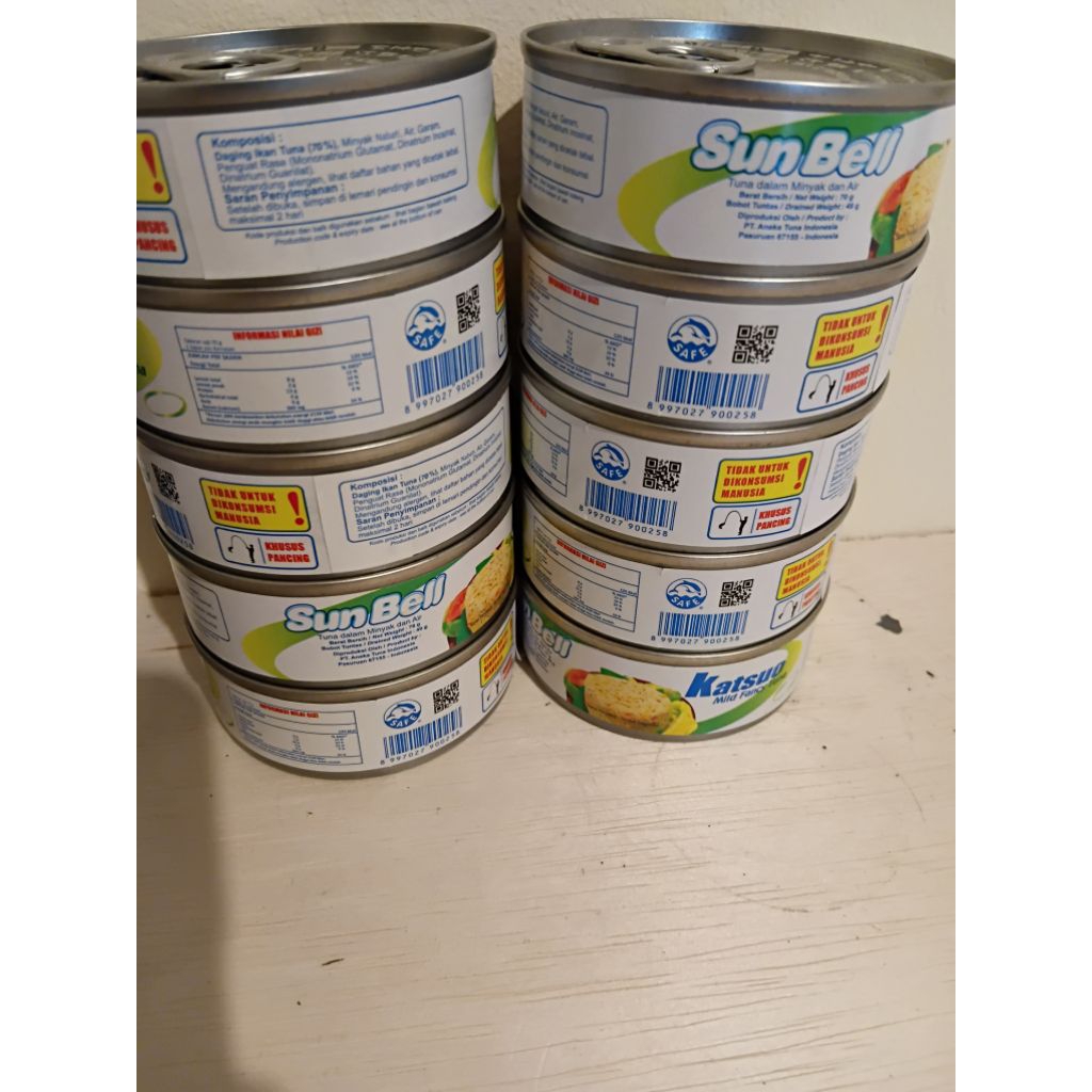 

Umpan Kaleng Tuna Sunbel/3pcs