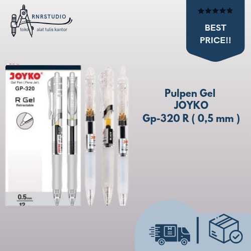 

Pulpen Gel JOYKO GP-320 R (0.5 mm)