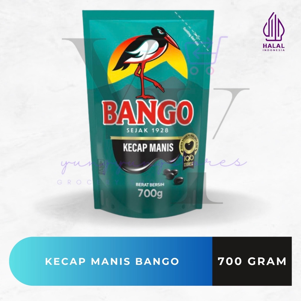 

Kecap Manis Bango Refill 700 gram