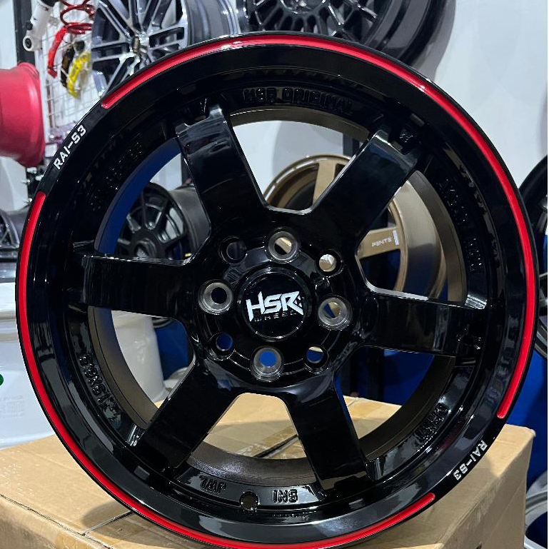 velg mobil racing hsr r15 rai s3 cocok untuk avanza xenia brio jazz calya sigra