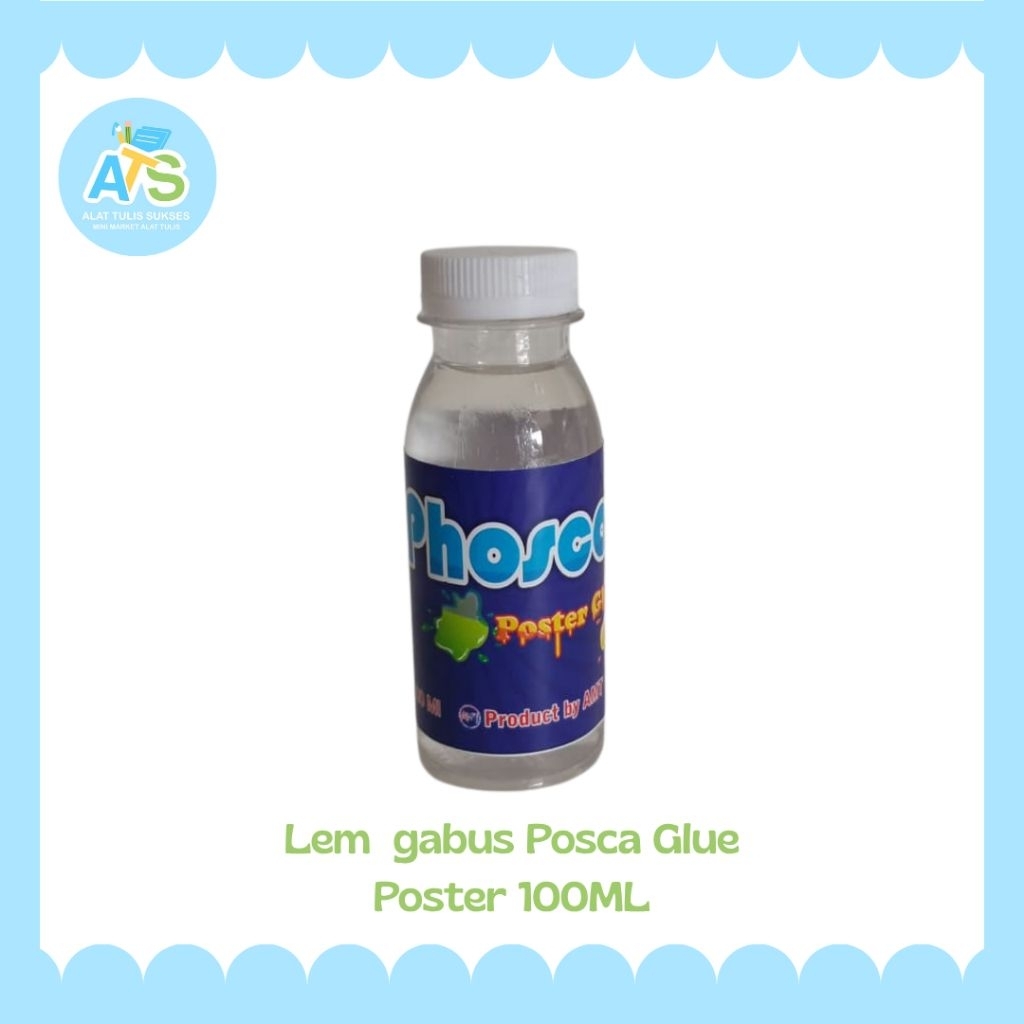 lem gabus pposca glue poster 100 ml
