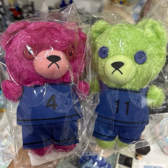 blue lock chigiri hyoma isagi yoichi bear plush doll