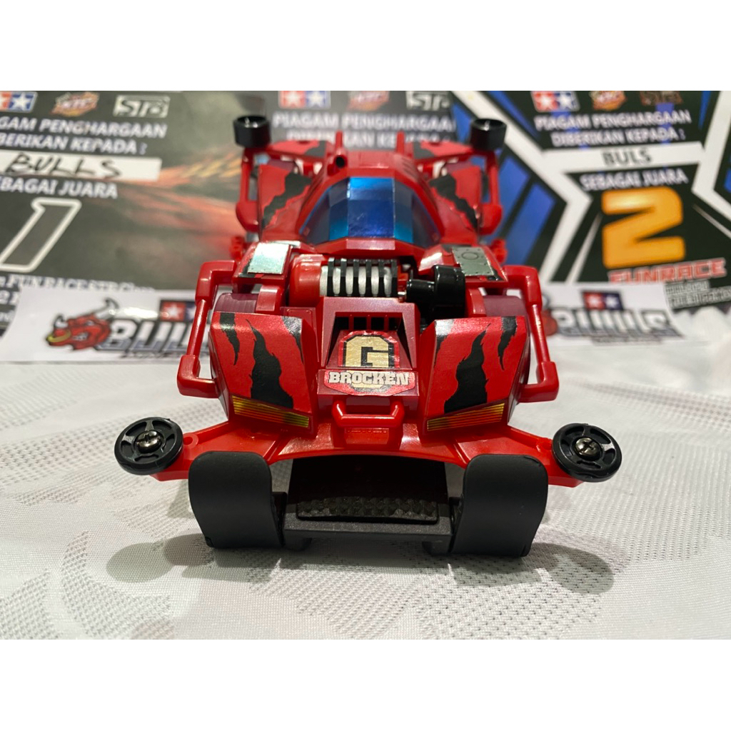 TAMIYA STB UP BROCKEN GIGANT CHASIS FMA FM-A SASIS SULTAN RED ON BLACK RTR SIAP RACE STB STBO STB PR