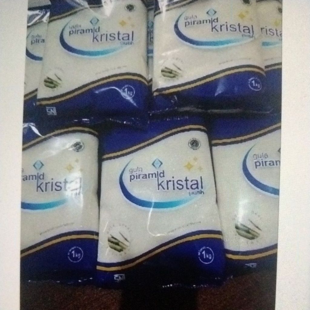 

Gula piramid kristal 1kg gula pasir