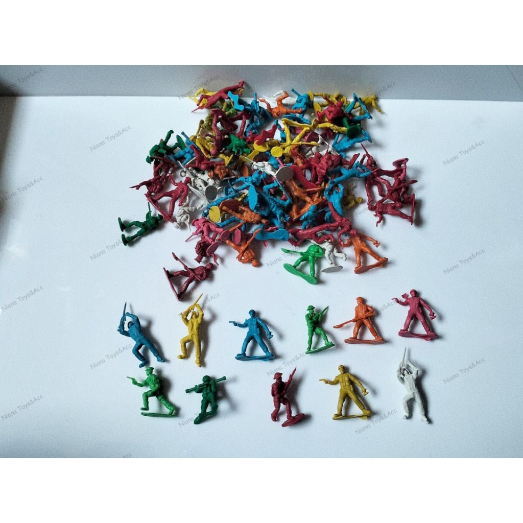 Mainan Tentara warna random || mainan anak tentara kecil grosir harga murah