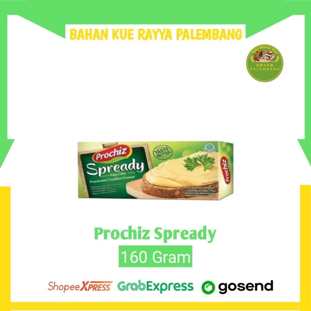 

Keju Prochiz Spready 160 Gram - Bahan Kue Rayya Palembang