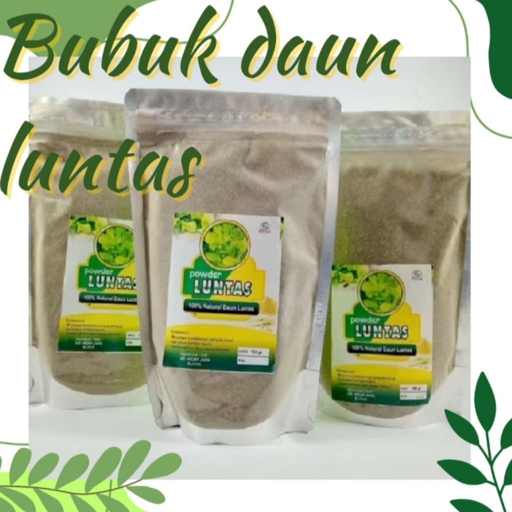 

DAUN LUNTAS BUBUK 200GR