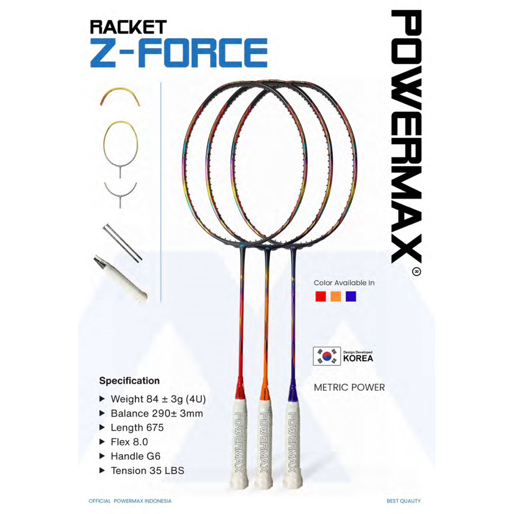 Raket Badminton PowerMax Z-Force