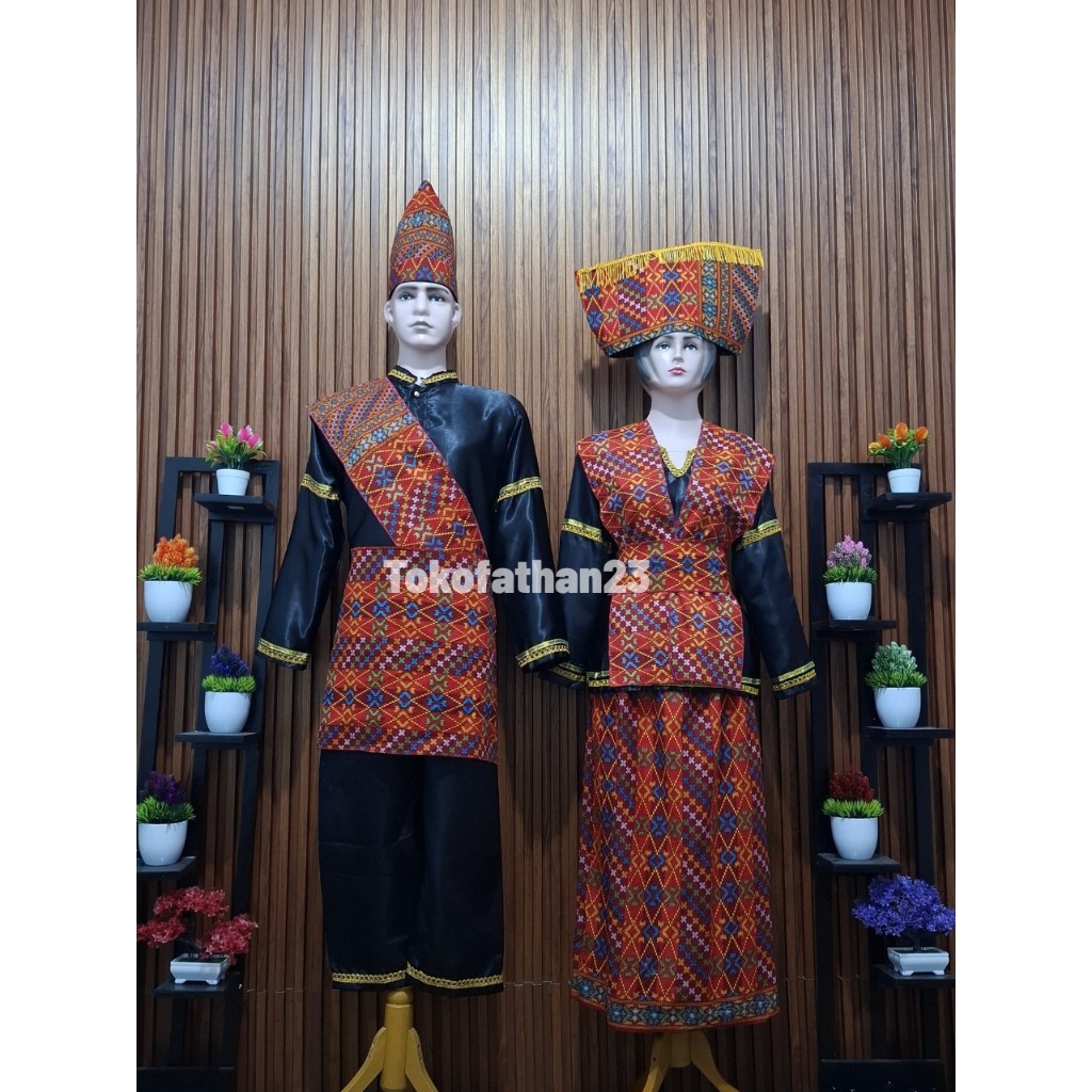 Baju Adat Batak Simalungun Dewasa Satuan (Laki/Perempuan)