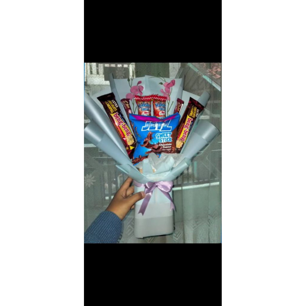 

Buket Snack | Buket Gift Wisuda Sempro | Hadiah Ulang Tahun