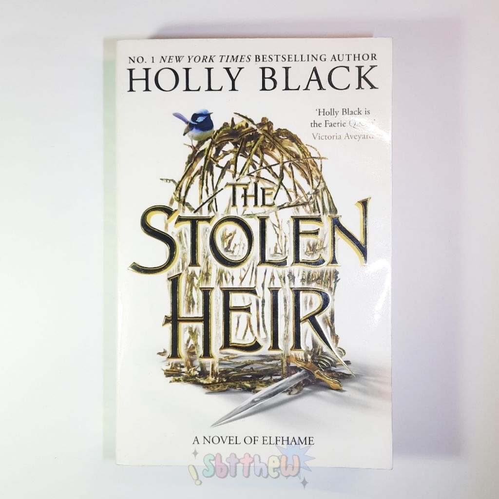 [READY STOCK] PRELOVED BUKU NOVEL THE STOLEN HEIR BY HOLLY BLACK THE FOLK OF THE AIR ELFHAME THE CRU