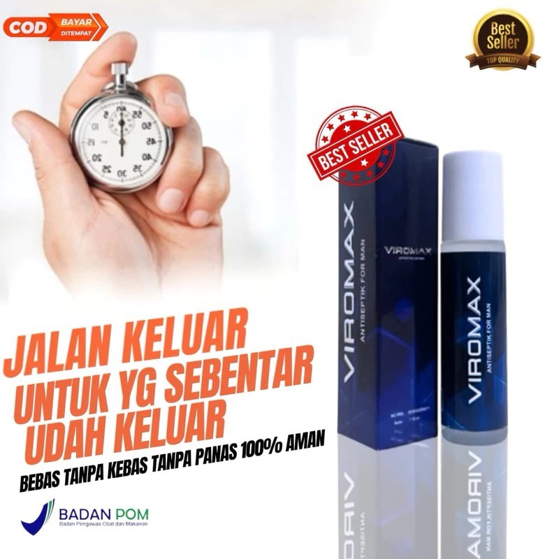 Viromax Obat Kuat Oles Pria Tahan Lama Terbaik 100% Original BPOM