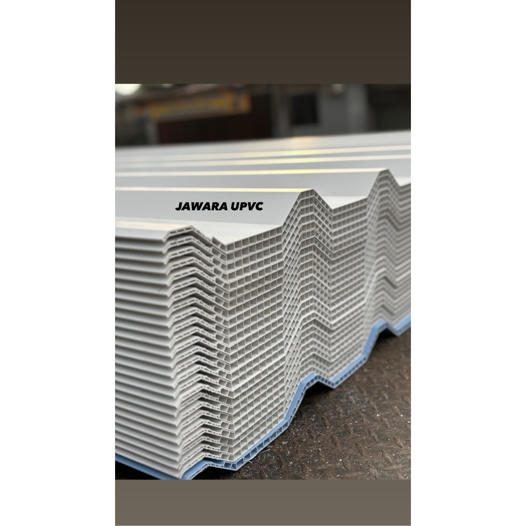 Atap Upvc Double Layer Jawara / Alderon double Layer