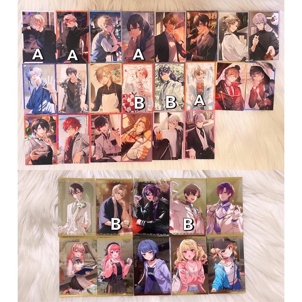 NIJISANJI JP & EN Voice Visual Card Photocard Hologram