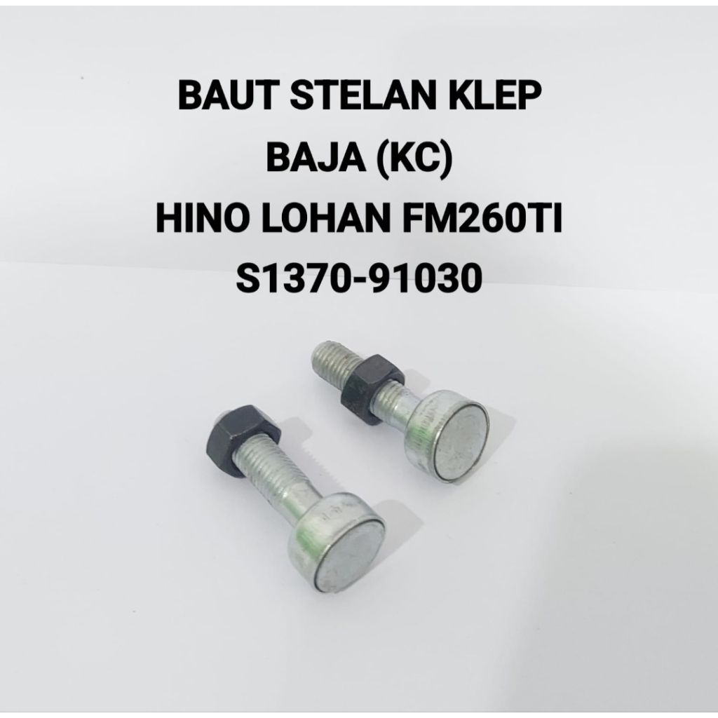 HINO BAUT STELAN KLEP BAJA HINO LOHAN FM260TI BAUT SETELAN KLEP BAJA HINO LOHAN FM260TI