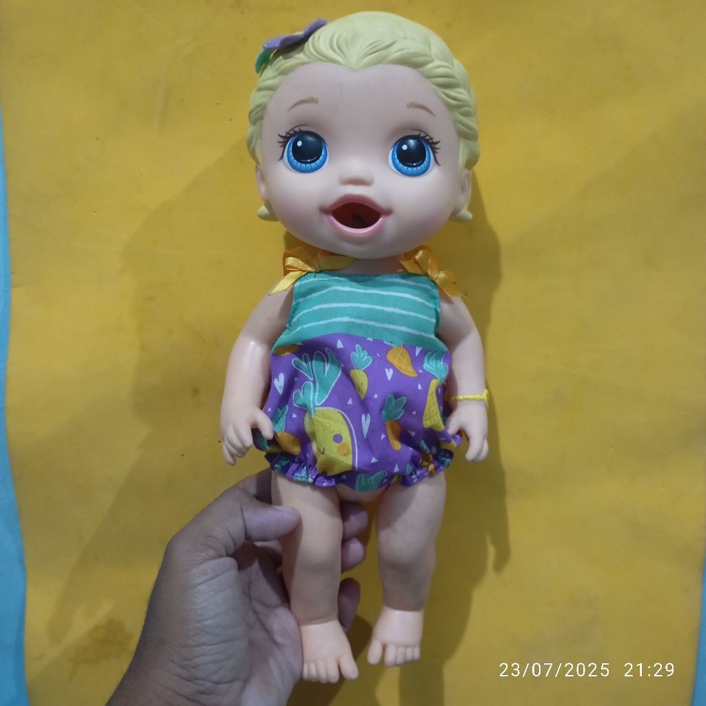 boneka baby alive hasbro second