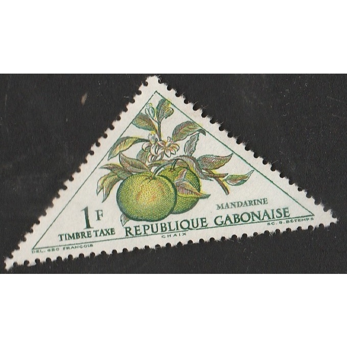 

A 11023 SATU BUAH PRANGKO BERBENTUK SEGITIGA NEGARA GABON TEMA JERUK MANDARINE DNEGAN KONDISI BELUM ADA CAP