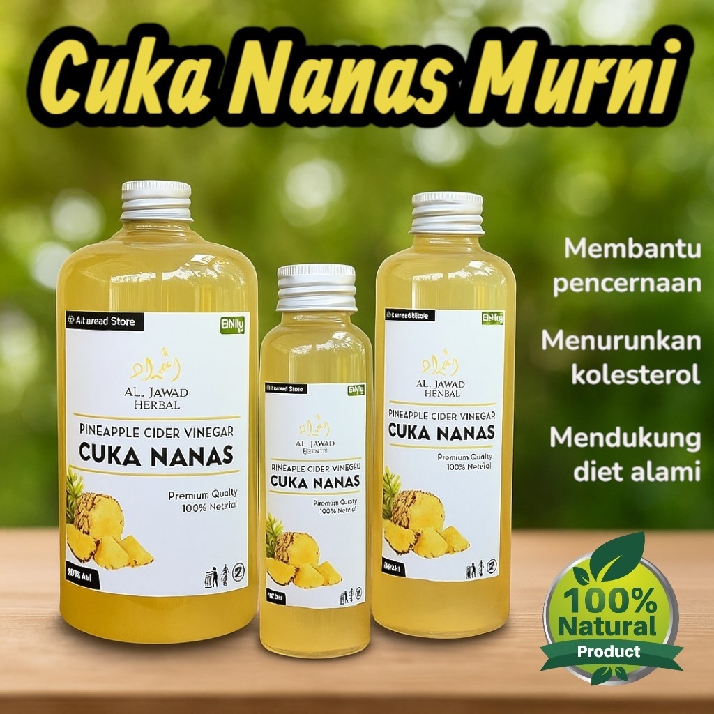 

Cuka Nanas Herbal Asli Murni – Minuman Diet, Detox & Turunkan Kolesterol
