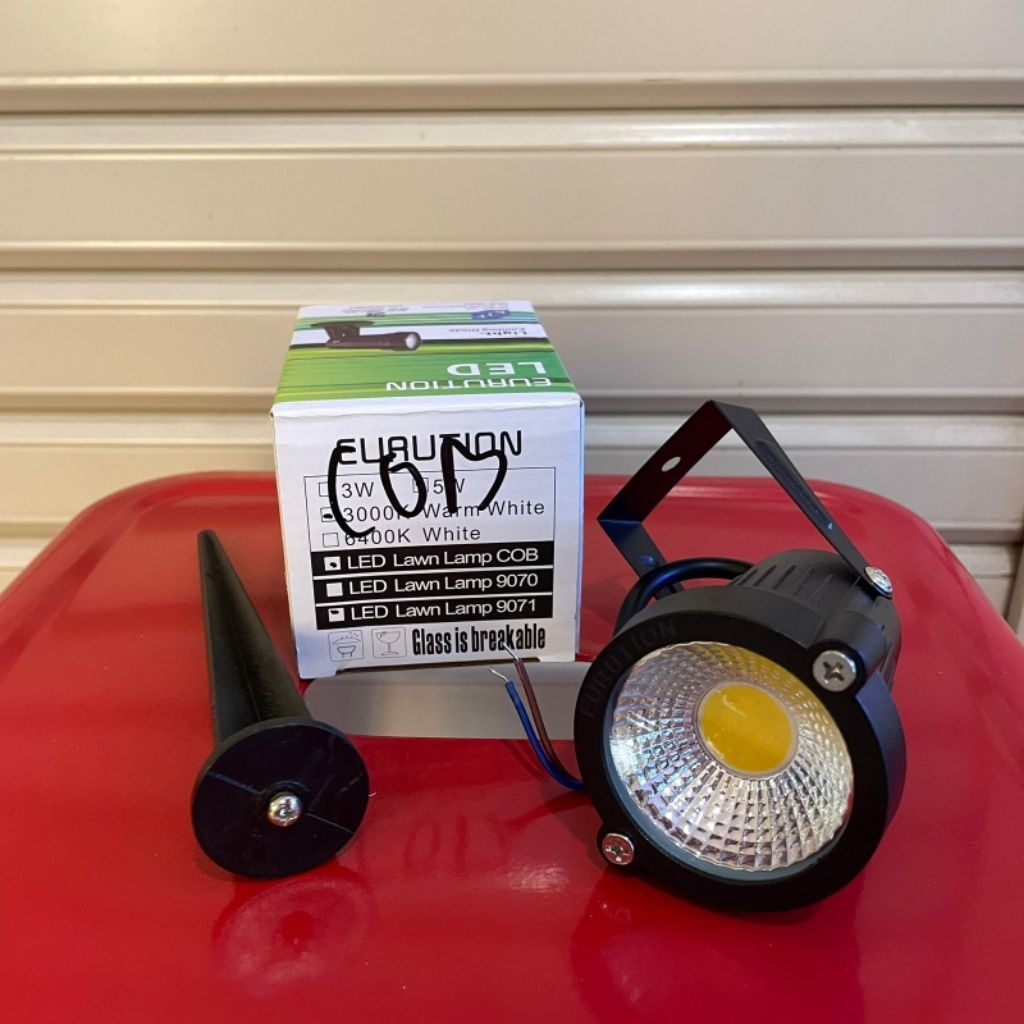 Lampu Sorot Taman Tancap LED COB / Lampu Sorot LED