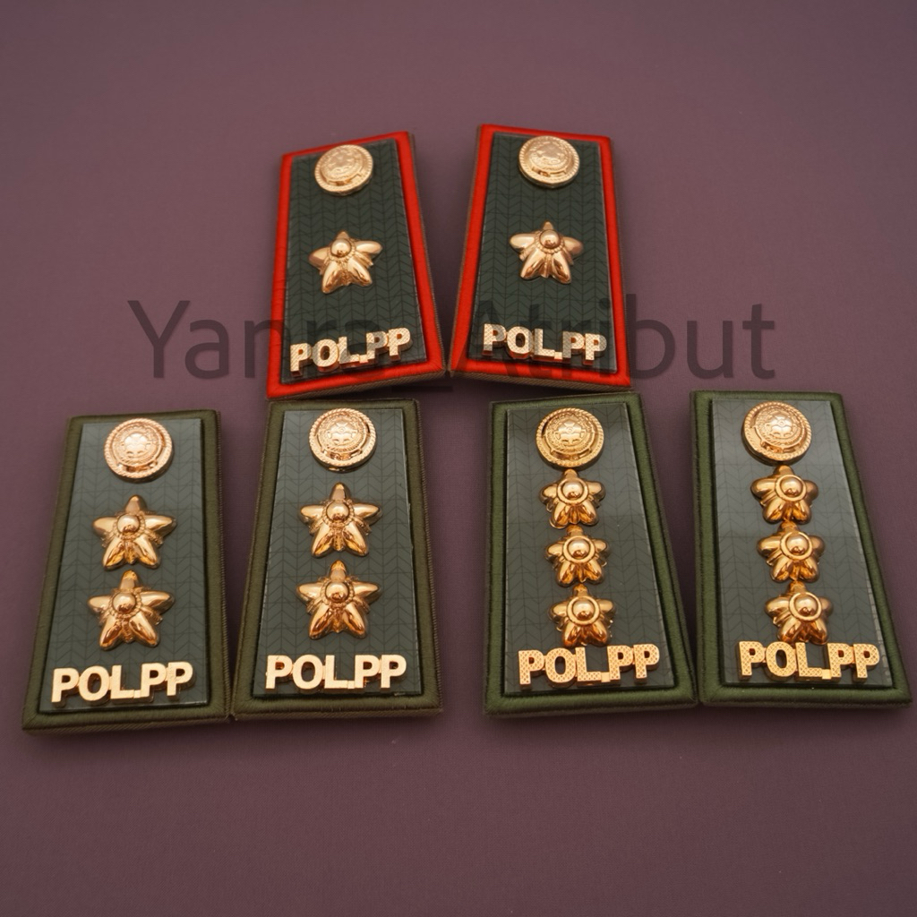 Pangkat Pol Pp Golongan 3D / Golongan 4A / Golongan 4B / 4C Kasat Satpol Pp Pamong Praja Premium Mel