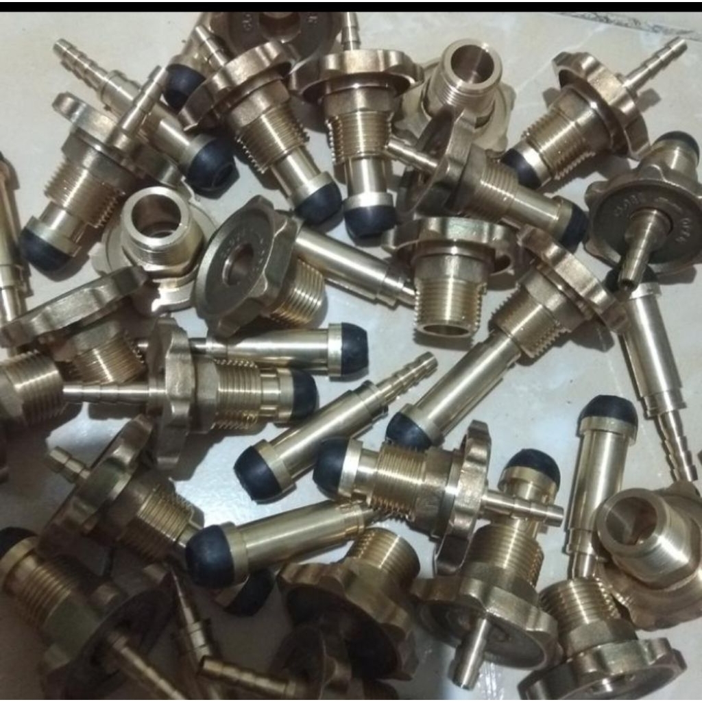 nepel gas LPG 50kg selang 3/8 inport