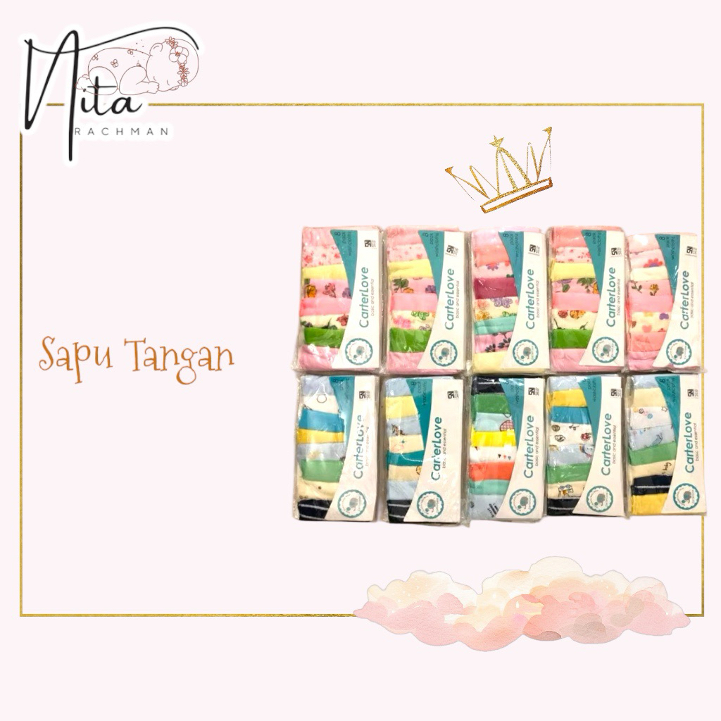 Saputangan sapu tangan waslap washlap wash lap was lap bayi carterlove carter love