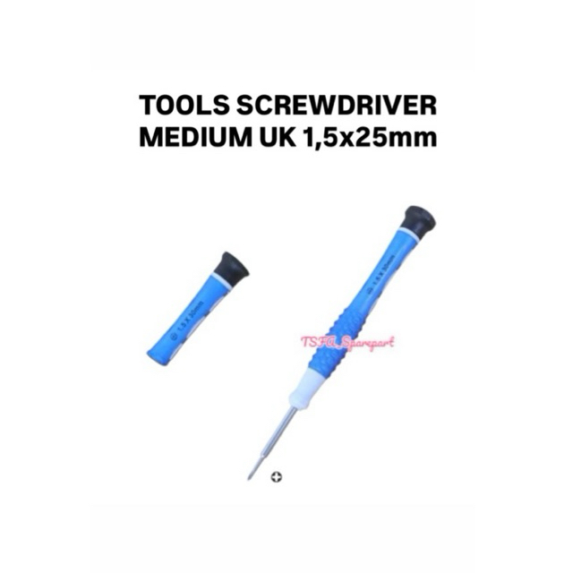 OBENG SET MINI + OBENG PLUS 1,5 × 25MM OBENG PEMBUKA COVER HP ALAT SERVICE HP