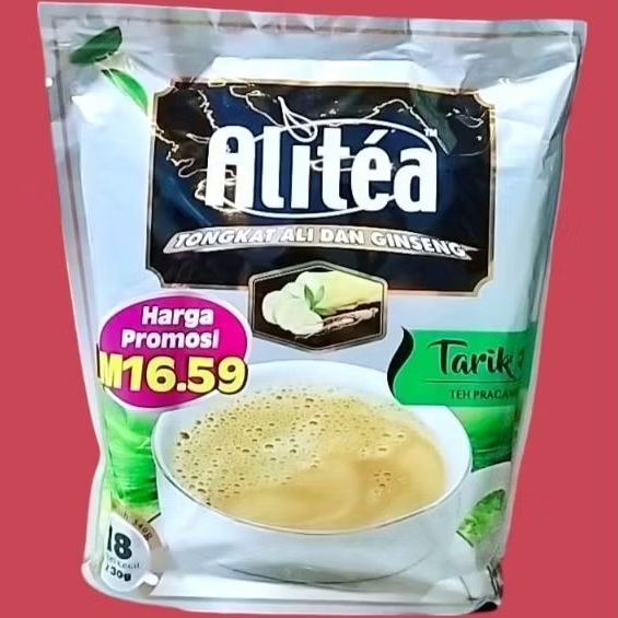 

Teh Tarik Alitea Pracampur 18 Sachet