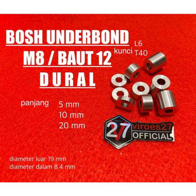 BOSH UNDERBOND M8 / BAUT 12 DURAL