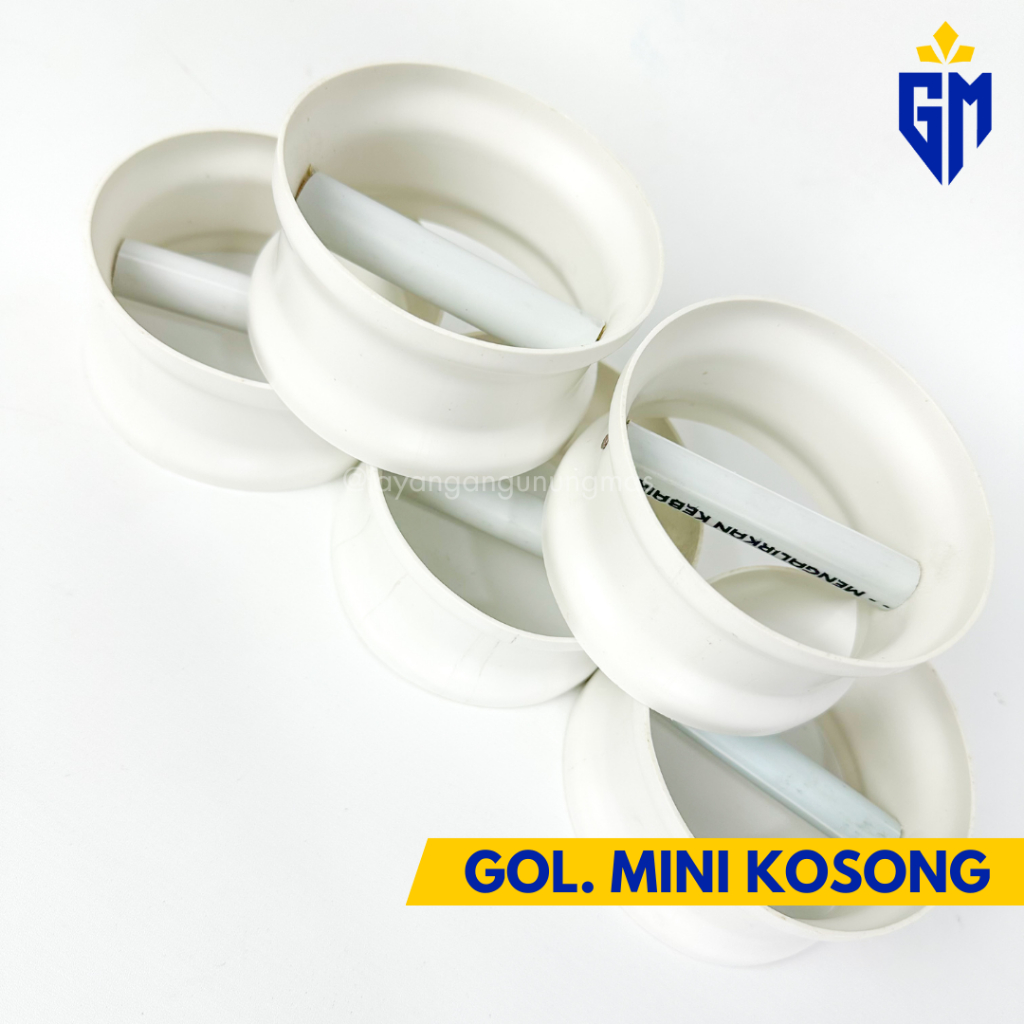 GunungMas [GROSIR min. 10pcs] GOLONGAN MINI KOSONG / GOLONGAN PVC / GOLONGAN PARALON / GOLONGAN PUTI