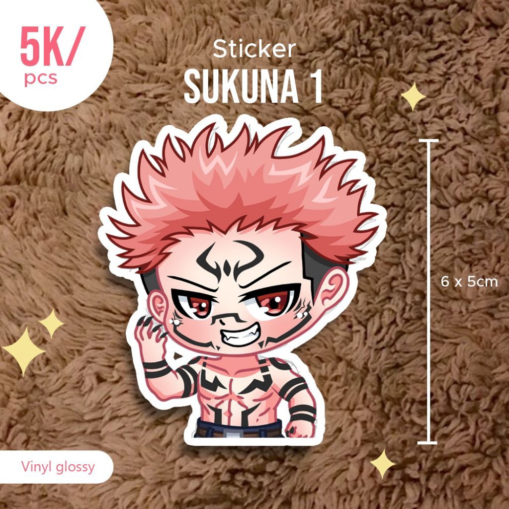 

Stiker sukuna anime jujutsu kaisen anti air