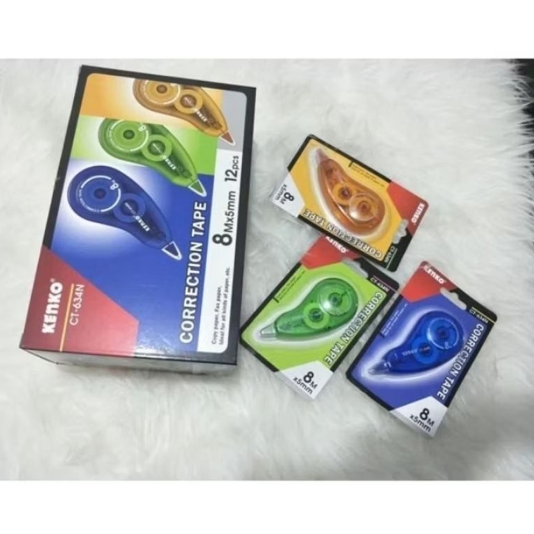 

TIP-EX KERTAS | CORRECTION TAPE KENKO CT-634N 8 METER